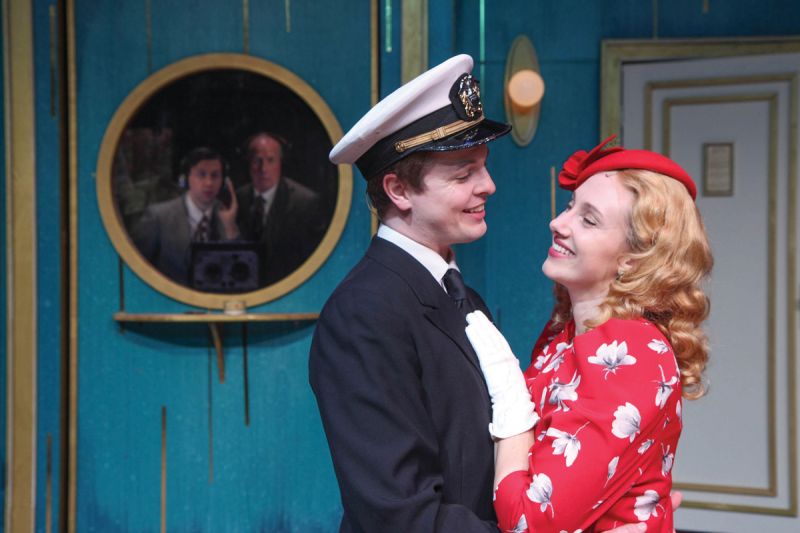Fact & Farce: In this season’s staging of JFK and Inga Binga, a reprise and revision of Wiles’s work first produced in 2012, “I played it up more as a farce, while staying true to known facts,” says Wiles. This is among the seven of his 30 original plays to be published.