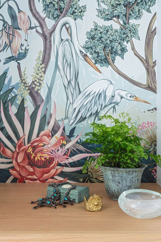 A Hygge & West “Night Heron” mural