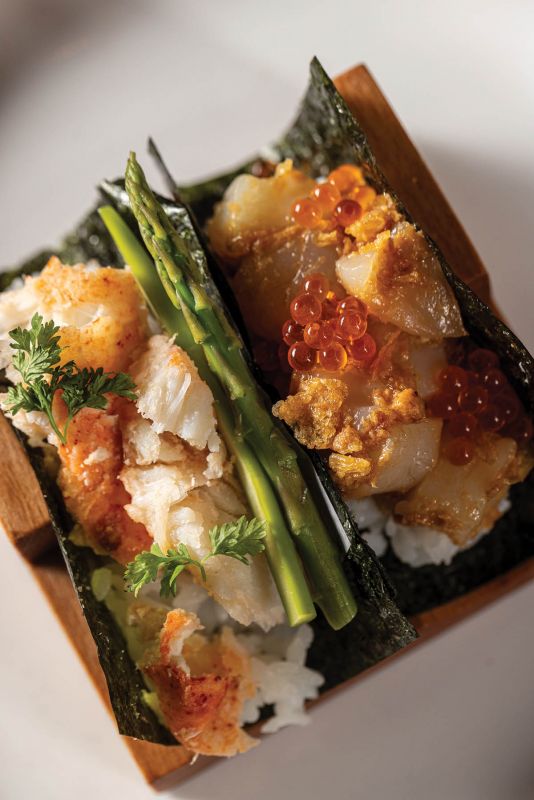 Modern Japanese cuisine from Junto in Bentonville, Arkansas