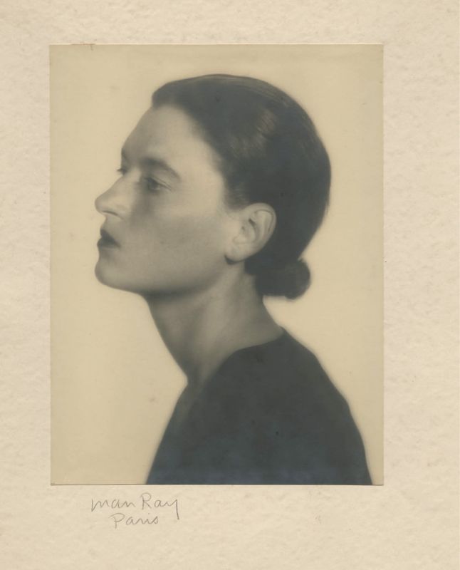 A 1929 portrait shot by Man Ray in Paris