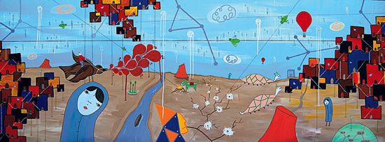 CHM Aug 2010 Artist Profile: Brian Bustos "Manifestation of the Imprisoned Spirit"