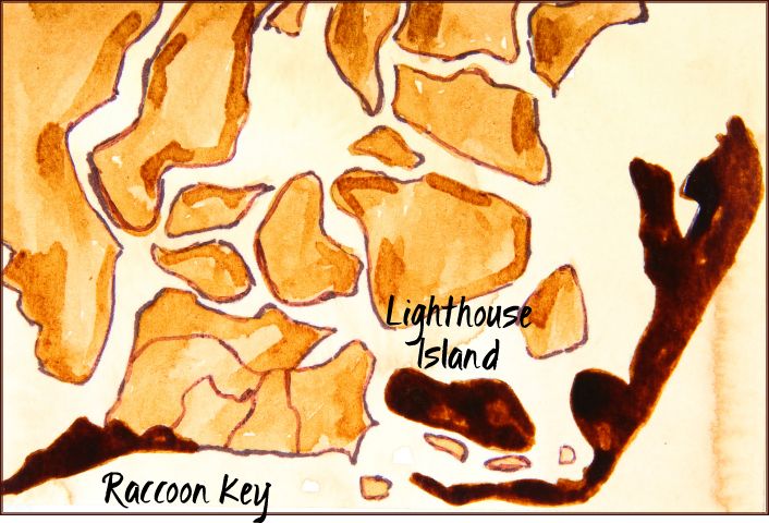 Cape Island, Lighthouse Island, & Raccoon Key