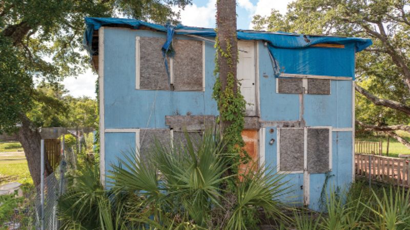 2018 - Begins Phase One of the Pine Tree Hotel Project to help rehabilitate the historic building at Mosquito Beach.