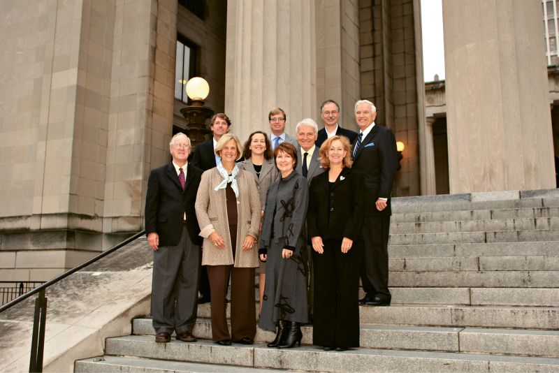 Receiving a National Trust for Historic Preservation award in 2009