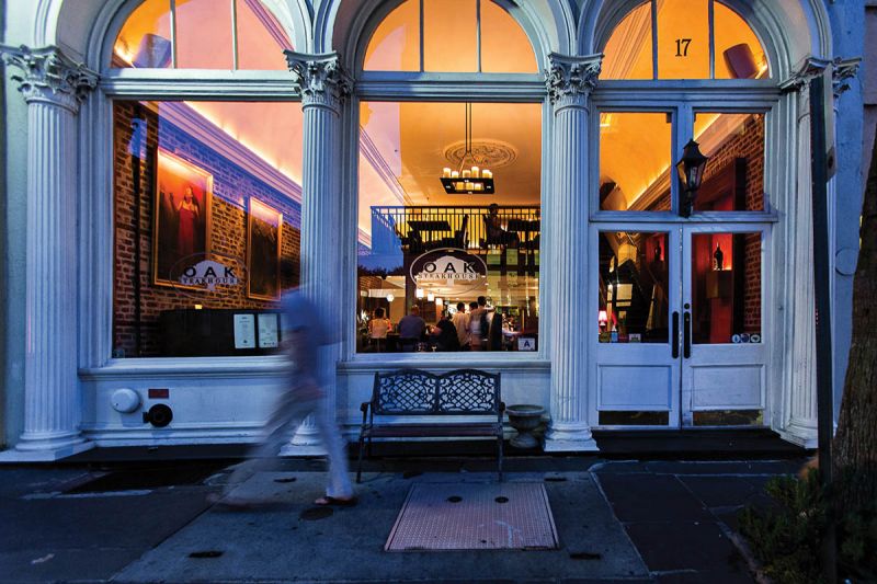 Oak Steakhouse, Indigo Road Hospitality Group’s first venture on Broad Street