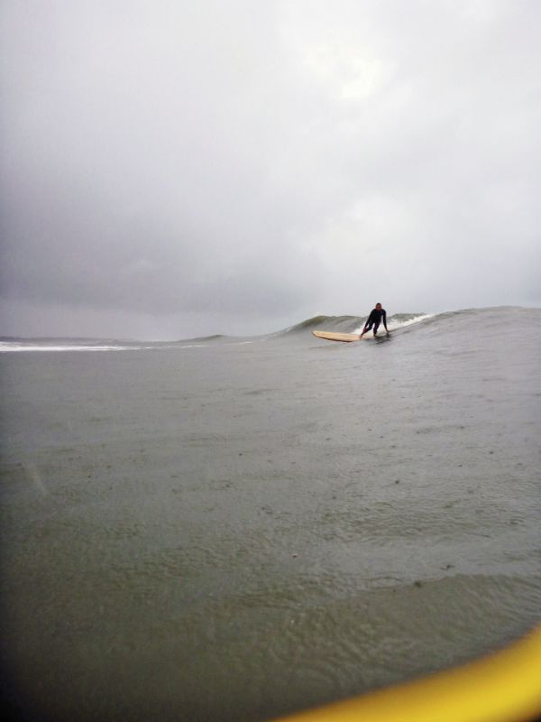 Luke Pope-Corbett takes a drop, miles from civilization. Out here, you’re on your own.