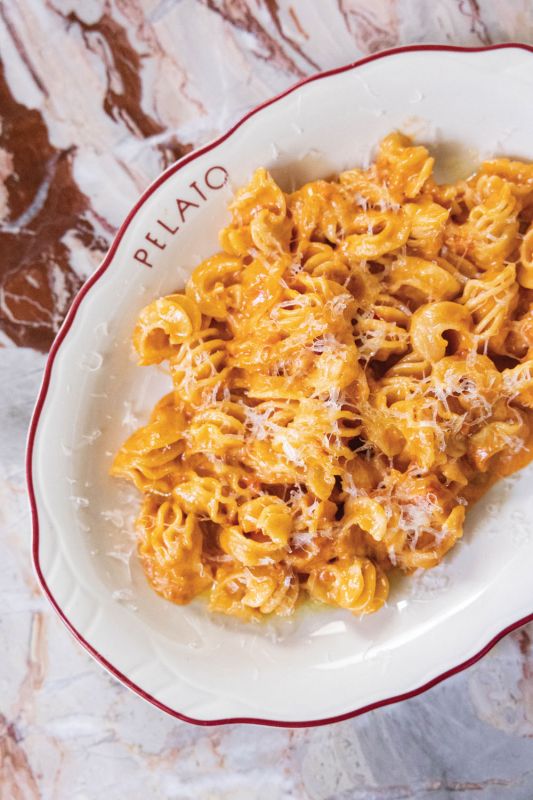 Pelato pasta dish