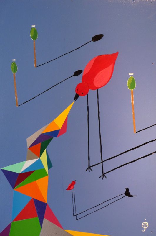 CHM Aug 2010 Artist Profile: Brian Bustos "A Couragious Knight"