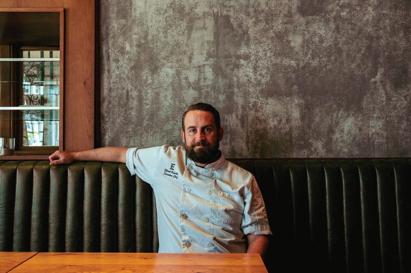 Well-Established: The Establishment chef Elliott Howells has witnessed a resurgence since the pandemic. “We’re coming into year five after being reopened from Covid, and we’re watching business grow every year, which is great,” he says.