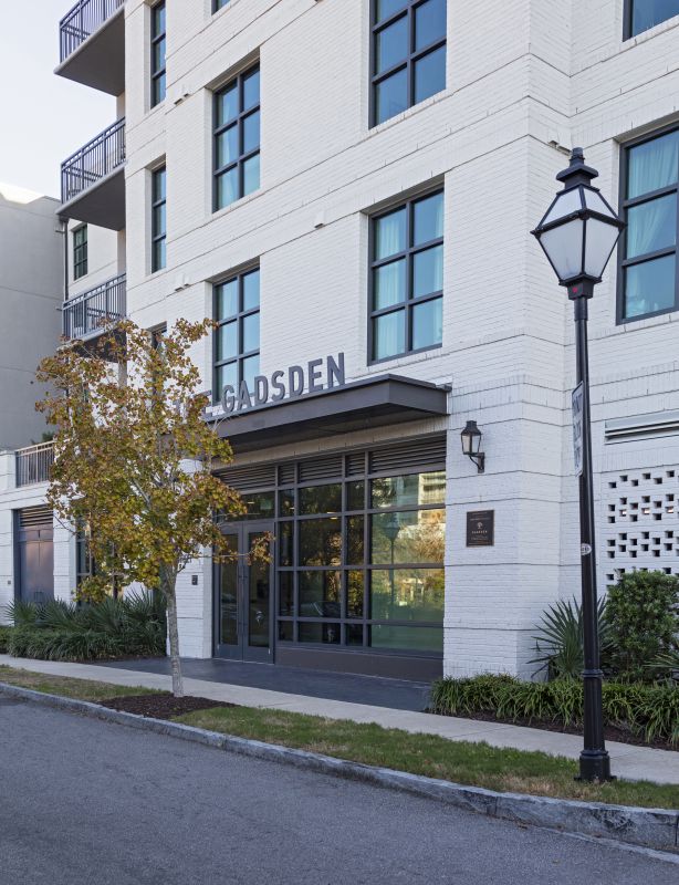 Downsizing Downtown: Retired nurse Peggy Balla relocated from an 8,500-square-foot lake house in Virginia to a tidy, 1,300-square-foot condo on Gadsdenboro Street, where minimal maintenance, spectacular views, and a sense of community have created the ideal home for her.