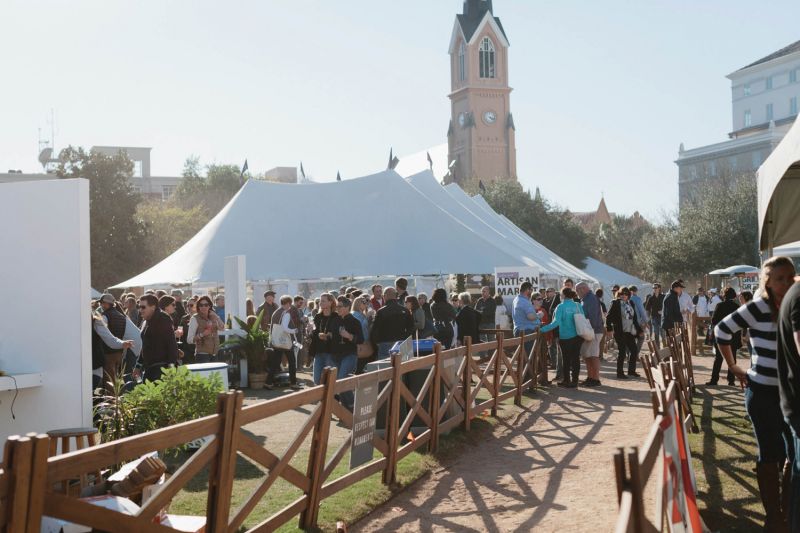 2006: The first Charleston Wine + Food festival is held at Marion Square