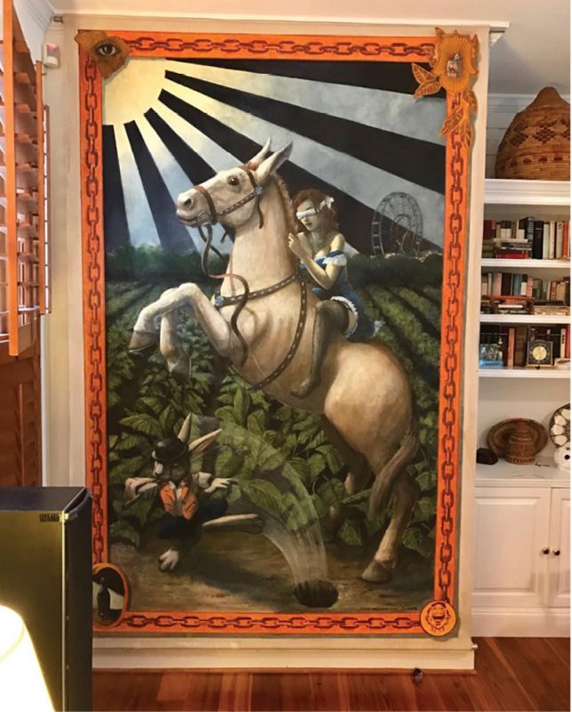 Trick Rider (48 x 84 inches, 2015)
