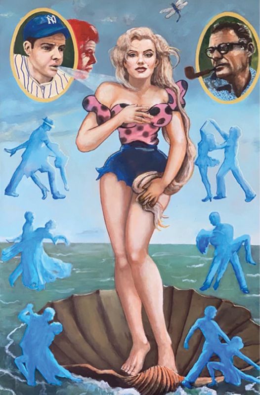 American Aphrodite (38 x 60 inches, 2021)