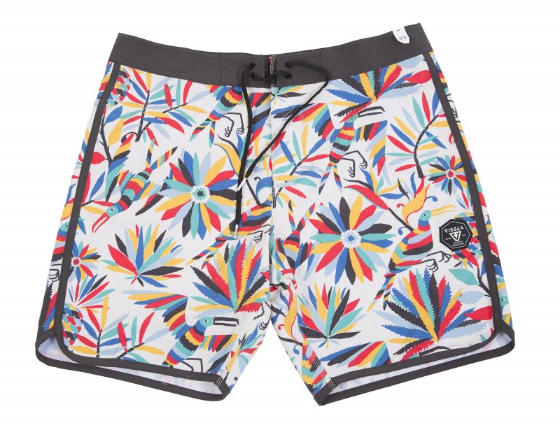 Vissla "Aloha Amigo Boardshorts" in "bone," $60 at Las Olas