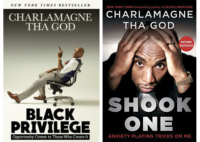 His best-selling books, Black Privilege (2017) and Shook One (2018), the latter details how he manages his fears and anxieties.