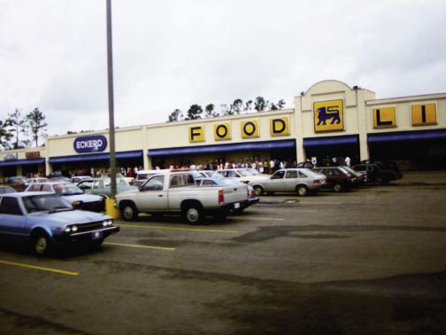 People formed long lines at area stores a in hopes of getting the basic necessities and perhaps, if lucky, a generator.