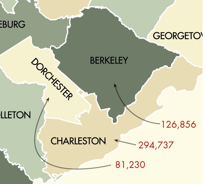 In 1989, when Hurricane Hugo struck, the Charleston Tri-County area had a combined population of just more than a half-million people.
