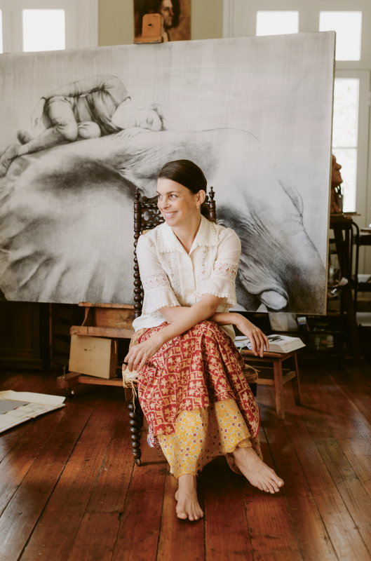 Hooper’s work is “now more about challenging herself than proving herself,” says Gibbes director Angela Mack.