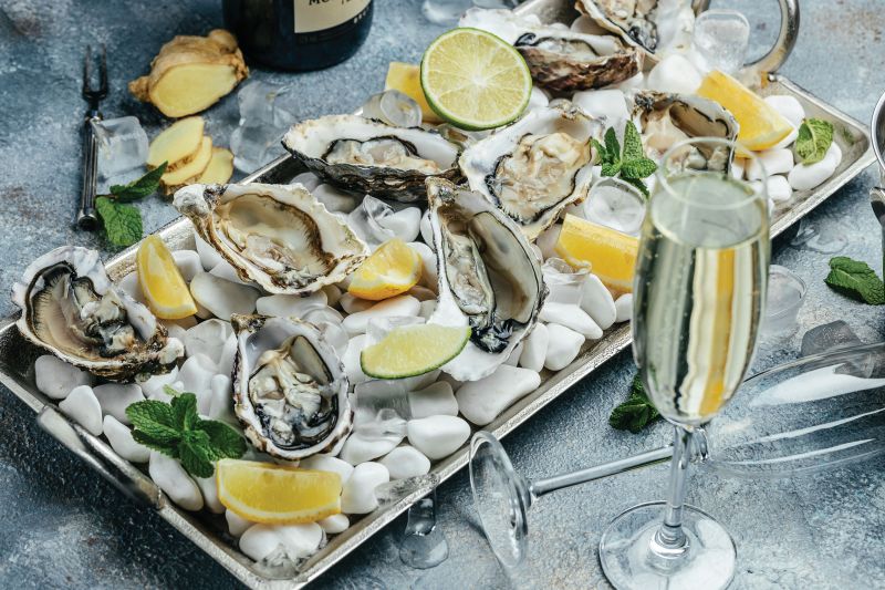 On the Half Shell: “Oysters are part of my weekly regimen: pairing oysters with prosecco is like pairing burgers with fries.“