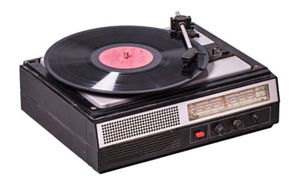 Spin City:  “Bethany and I are both record collectors. We love dusty old things, and we love good old music.” —Daniel